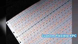 Papan Sirkuit LED FPC Kustom Antioksidan OSP Fleksibel