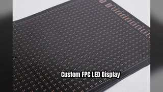Desain PCB Tampilan LED FPC Kustom