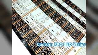 OSP Papan Lapisan Ganda Strip LED FPC Kustom