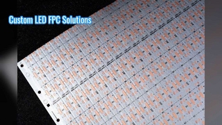 Strip LED 24V 2835 Performa Stabil 40R | Papan FPCB LED Dua Sisi 8mm 120D