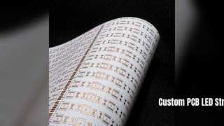 Desain Strip LED PCB Fleksibel Kustom