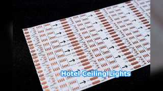 Dekorasi Langit-langit Hotel Lampu Strip LED 5050RGB