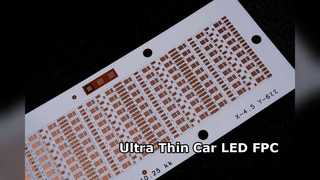 Strip LED FPC Ultra Tipis untuk Mobil