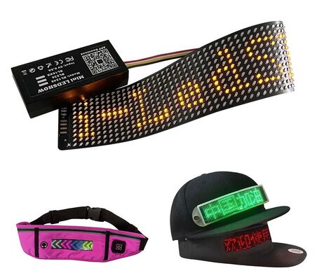 Premium Waterproof Lightweight Energy Saving LED Flexible Screen untuk iklan luar dan dalam ruangan
