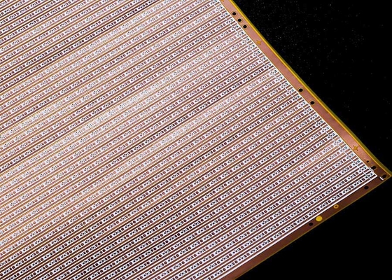 Beli 75 LED Flexible Electronic Printed Circuit Board 12V Double Side White Film FPCB online manufacture