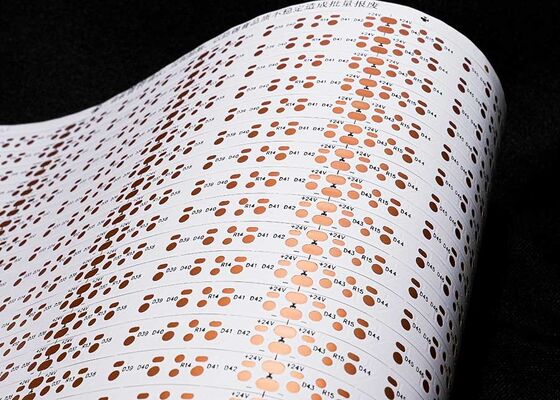 Beli Papan Sirkuit Fleksibel FPCB Film Putih Sisi Ganda 24V untuk Kustomisasi Strip LED online manufacture