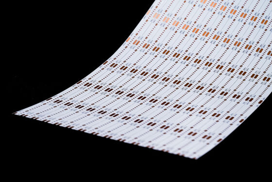 Beli Papan sirkuit fleksibel 24V Lembar ganda PCB fleksibel untuk strip COB LED dengan desain yang dapat disesuaikan dan lapisan OSP online manufacture