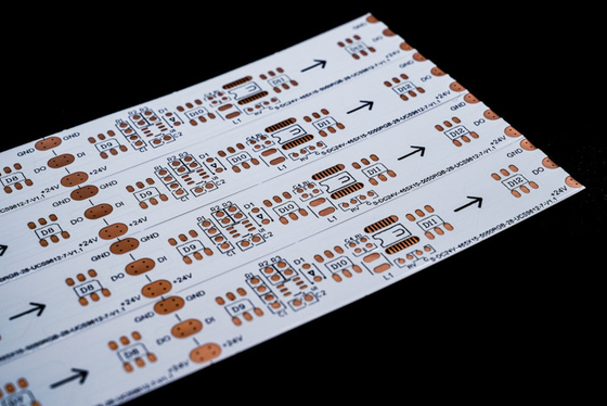Beli Papan PCB Fleksibel Untuk Strip LED Papan Lapisan Berwarna Berlapis Ganda Lapisan Film Sisi Ganda online manufacture