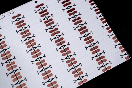 Beli HOT 5050RGBW WW fpc PCB Fleksibel Berkualitas Tinggi Prototipe Cepat & Penggunaan Produksi Massal Untuk Lampu Led Papan sirkuit lapisan ganda, film putih sisi ganda untuk strip Led FPC UL E477885 SMT online manufacture