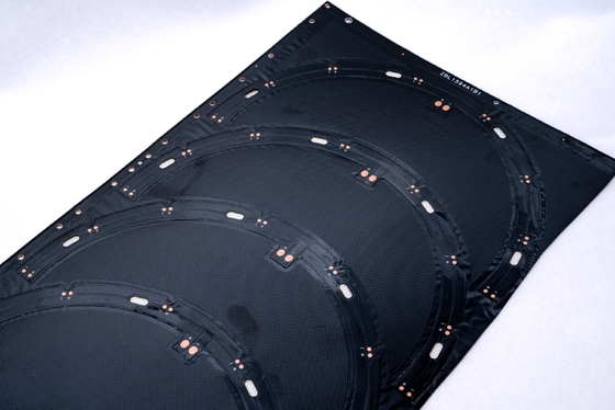 Beli Papan sirkuit cetak fleksibel FPC yang dapat dibengkokkan berkualitas tinggi yang diproduksi dengan bahan dasar poliamida:plak melengkung online manufacture