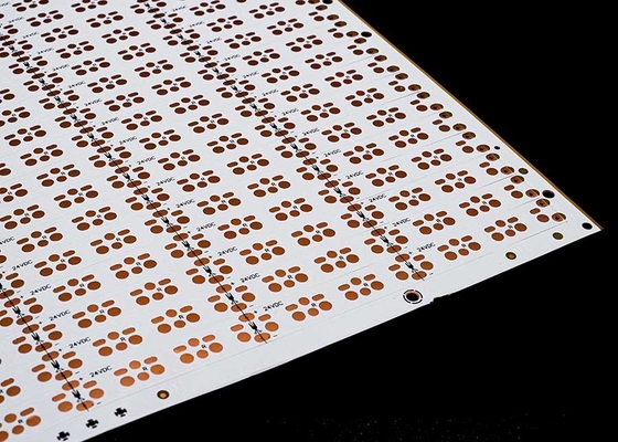 90 Light Beats Flexible LED Strip Circuit Board Dengan Lapisan Ganda FPC 24V Circuit Board