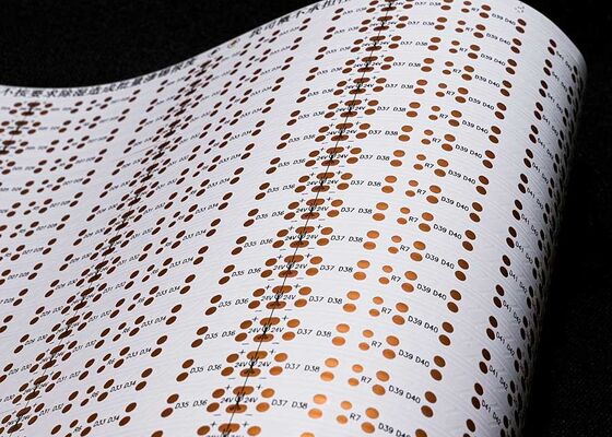 12V Double Side Custom Flexible LED Circuit Board untuk Instrumen Otomotif dan Lampu LED