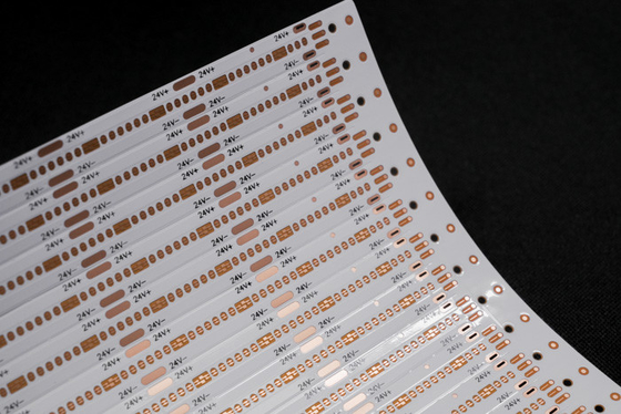 Desain Papan PCB FPC Lembar Ganda Untuk Papan Strip Lampu LED 24V