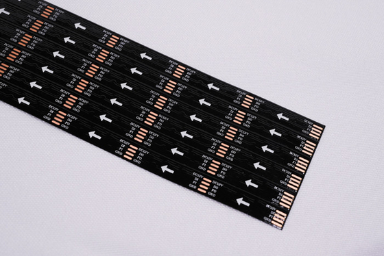 Double Side Flex PCB Assembly Double Layer Circuit Board Pengolahan foil bergulir
