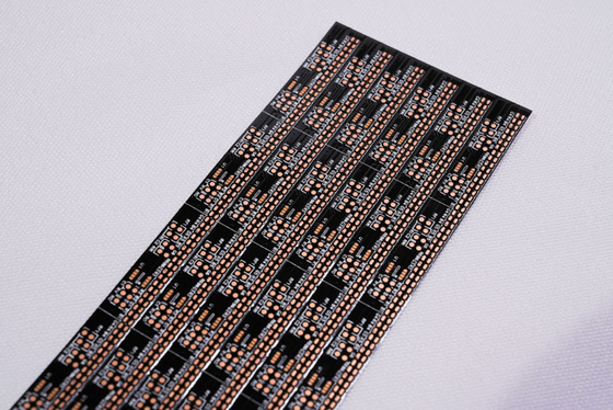 Papan sirkuit LED Fleksibel Sebagai Lapisan Ganda Fleksibel PCB Majelis Custom Flex Pcb