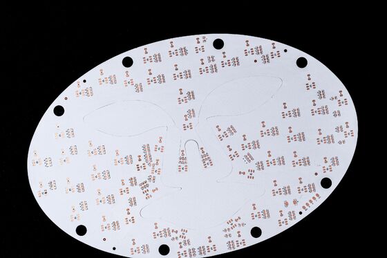 Double Layer Board Flexible PCB dengan Fire Protection Level V0 untuk Customisable LED Beauty Mask Circuit Board