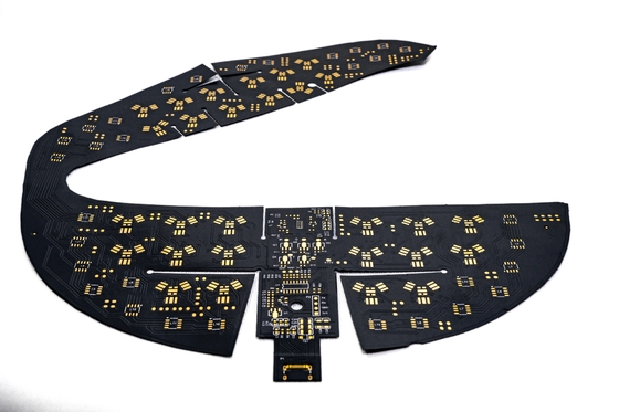 Papan sirkuit topeng kecantikan LED profesional dengan teknologi SMT canggih Ideal untuk produk peremajaan kulit