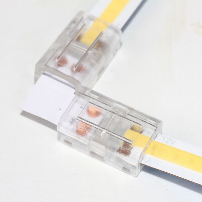 Konektor LED strip 8MM COB Tahan Air IP25 Colok & Mainkan Cepat Kompatibel 24V/12V